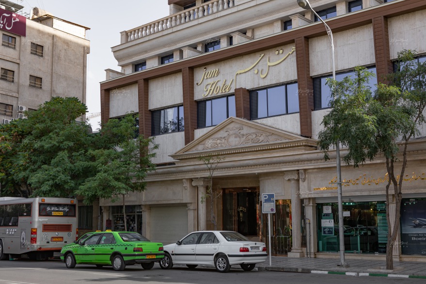 ورودی هتل هتل جم مشهد